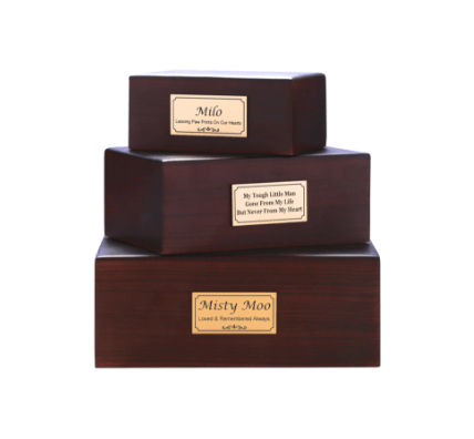 Wooden Box for Pets - Pets in Peace